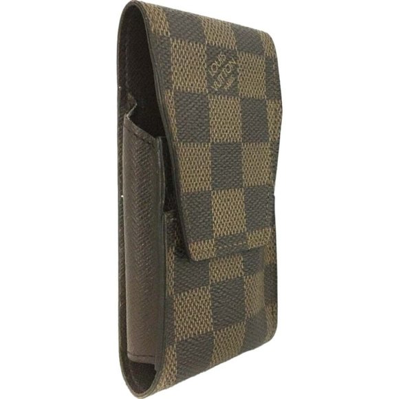 385127Y Louis Vuitton Cigarette Tobacco Case Brown Damier - Picture 4 of 9